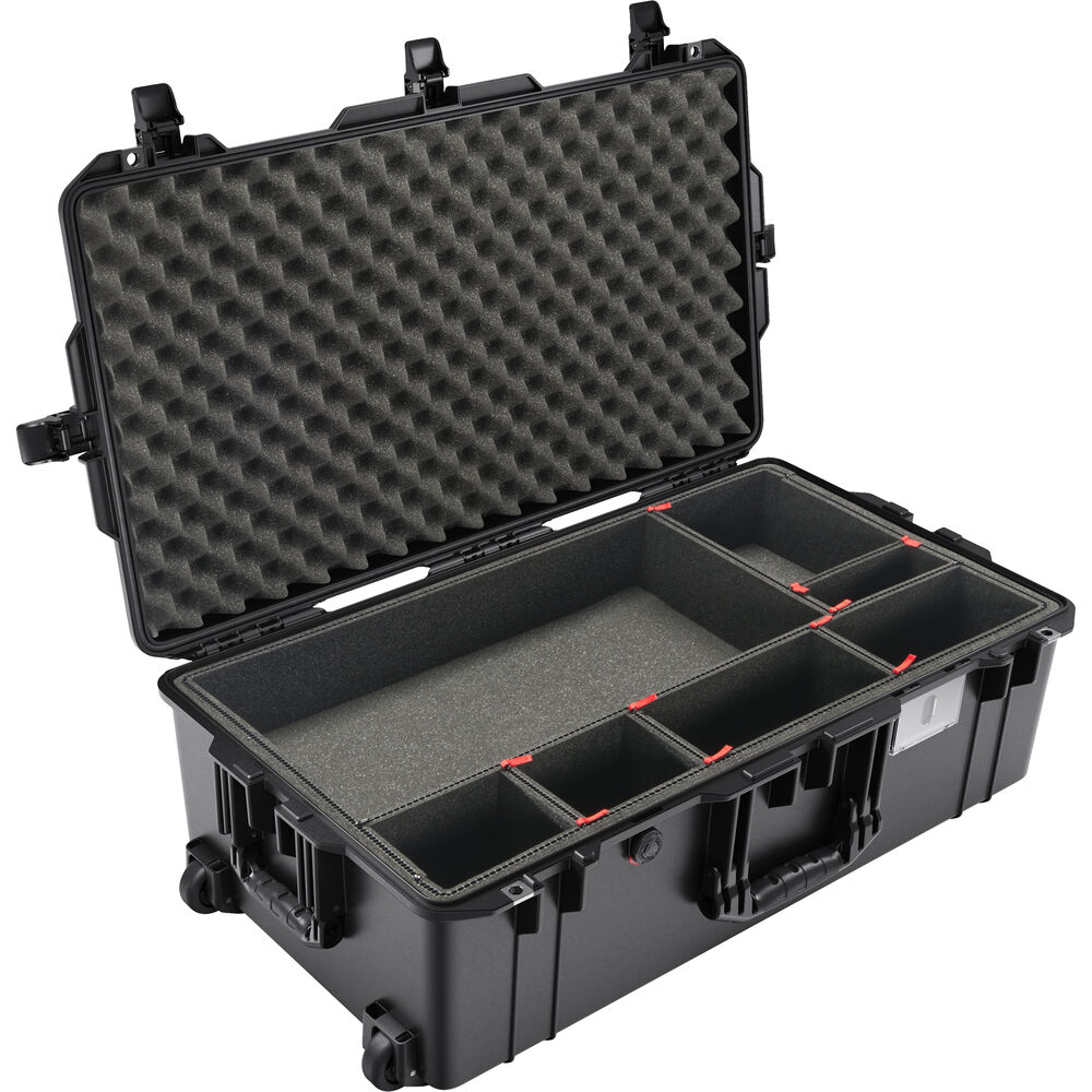 Pelican 1615AirTP Wheeled Hard Case with TrekPak Divider Insert System | Black