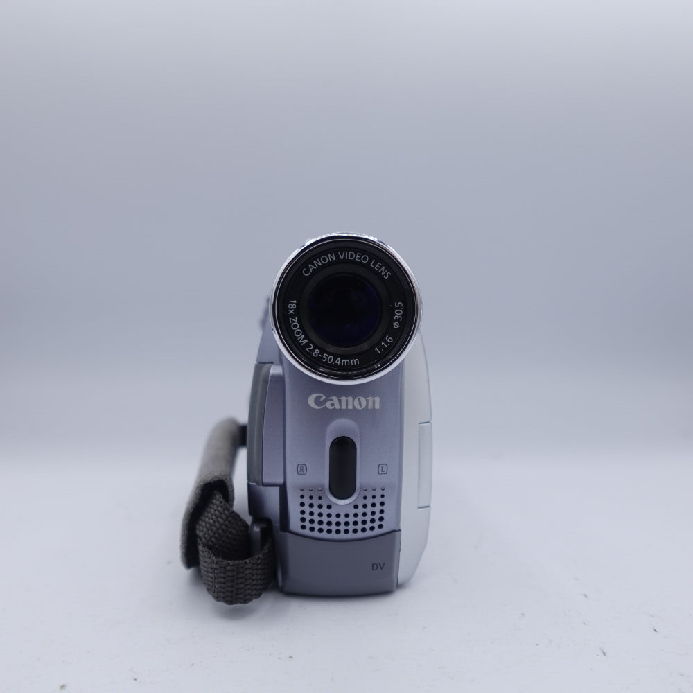 Used Canon ZR80 MiniDV Camcorder | Silver | U8