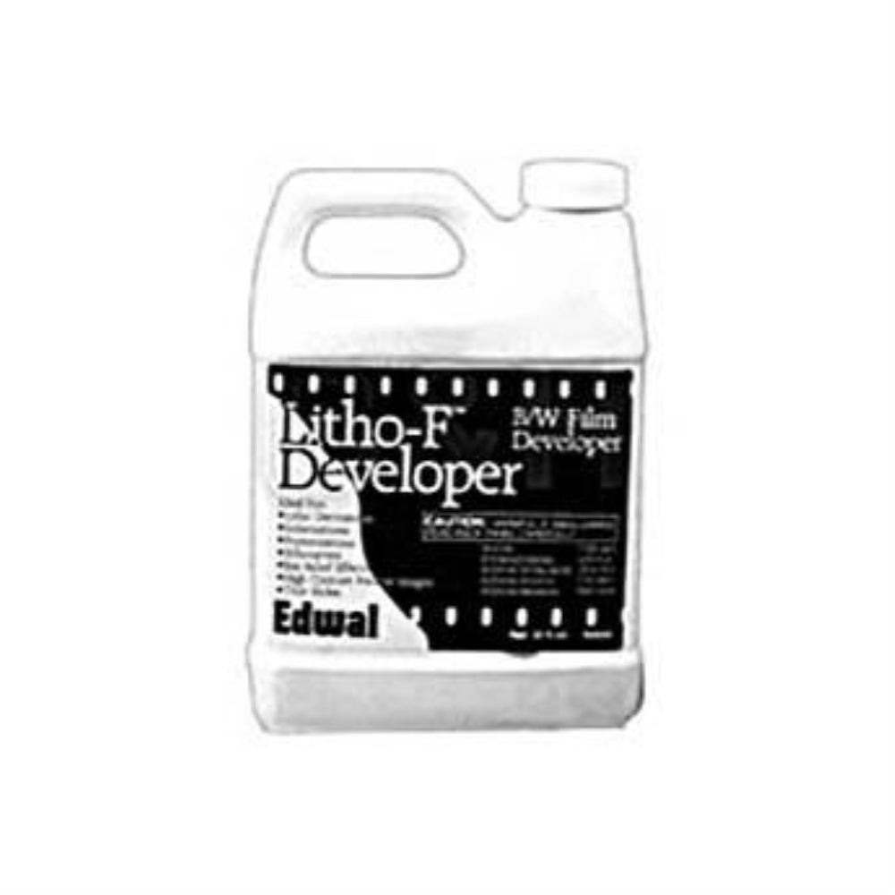 Edwal Litho F Developer (Liquid) for Black & White Film & Paper | 1 Quart
