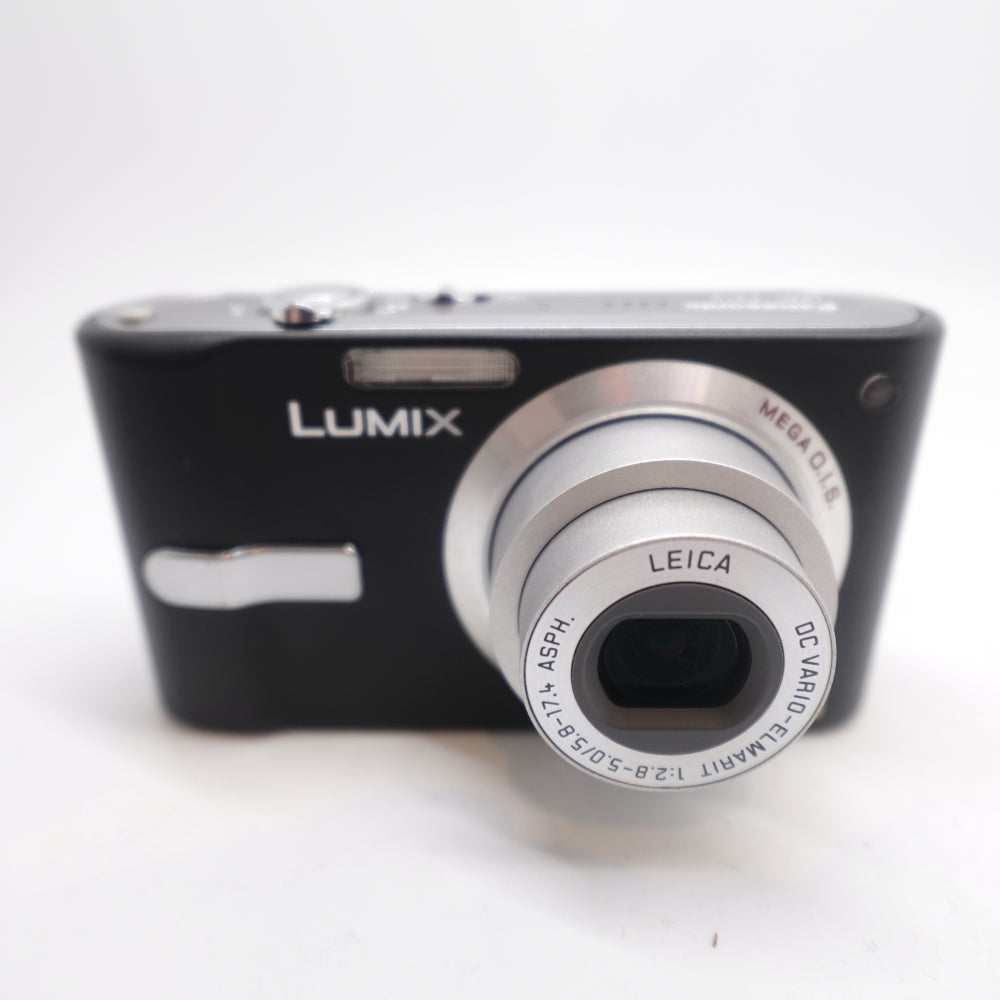 Used Panasonic Lumix DMC-FX12 Digital Point and Shoot Camera | Black | U9