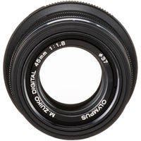 Olympus M.Zuiko Digital 45mm f/1.8 Lens | Black
