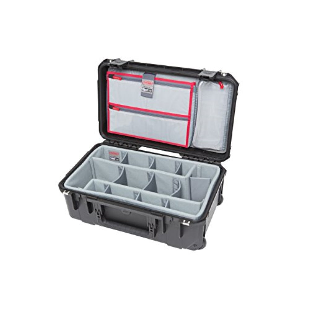 SKB iSeries 2011-7 Case with Think Tank Photo Dividers & Lid Organizer | Black
