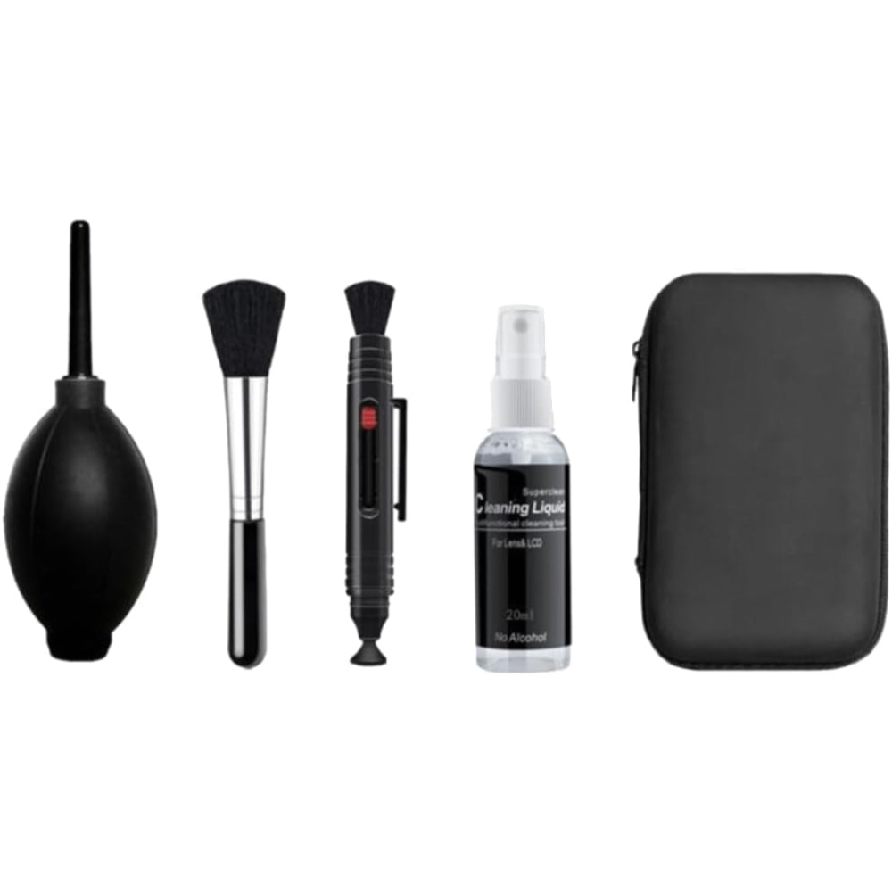 Sony E 70-350mm f/4.5-6.3 G OSS Lens Compatible with Sony E Mount Bundled with 67mm UV Filter + Lens Cap Keeper + Deluxe Cleaning Kit - Blower, Lens Pen, Brush & Case + Microfiber Cleaning Cloth (5 Items)