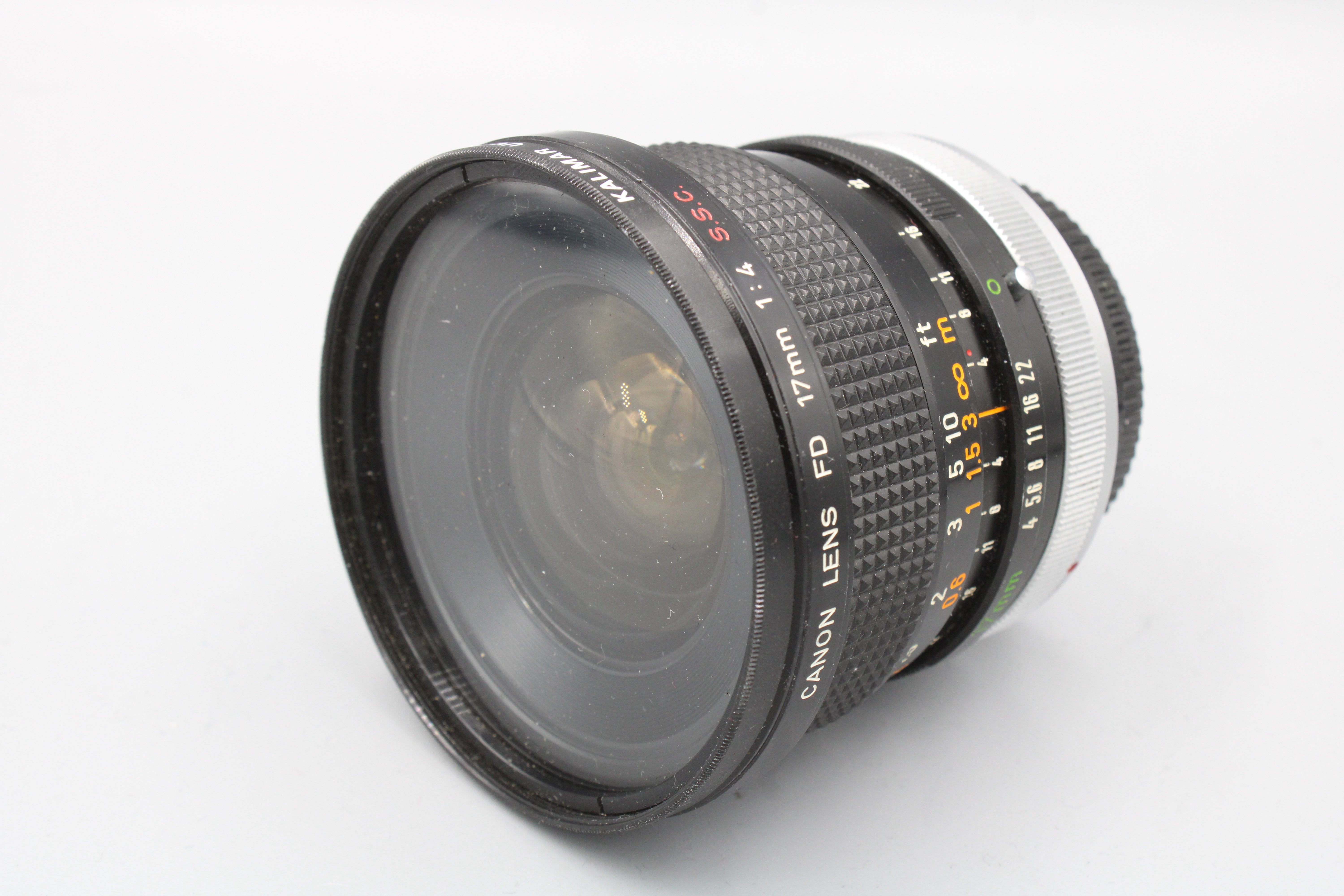 Vintage Lenses Canon Fd 17mm F4 Review Fd 17mm Sales (Canon FD