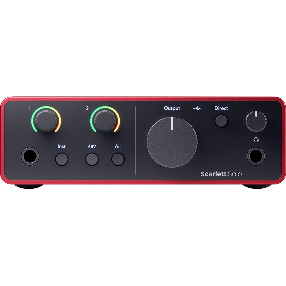Focusrite Scarlett Solo USB Audio Interface | 4th Generation