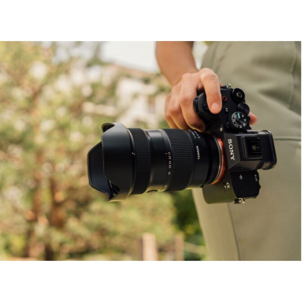 Tamron 17-50mm f/4 Di III VXD Lens Compatible with E Mount (Full Frame) Bundle with Tiffen Filter Set + Lens Cap Keeper + Cleaning Kit + Cleaning Cloth (5 Items)