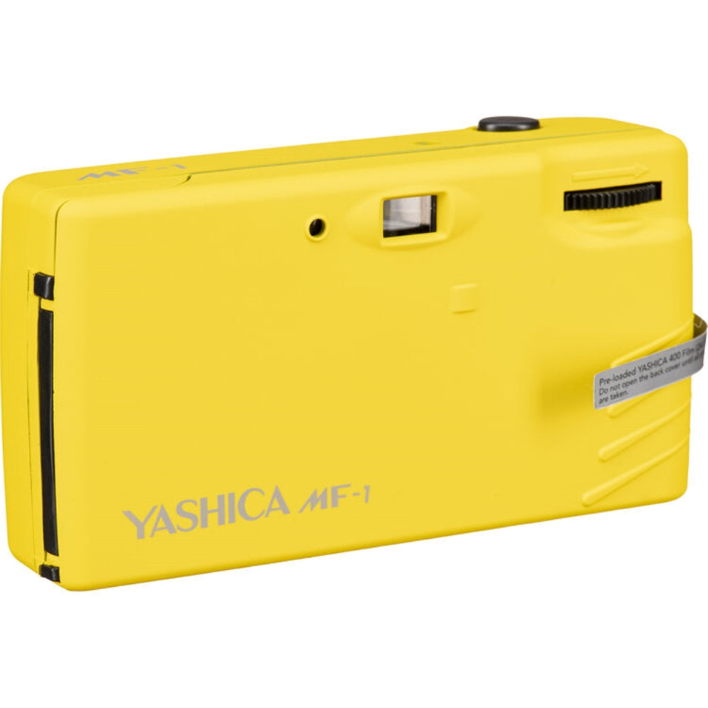 Yashica MF-1 Snapshot 35mm Film Camera | Yellow
