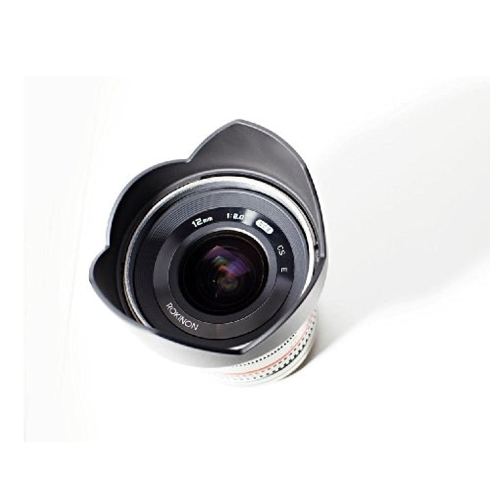 Rokinon 12mm f/2.0 NCS CS Lens for Sony E-Mount | Silver