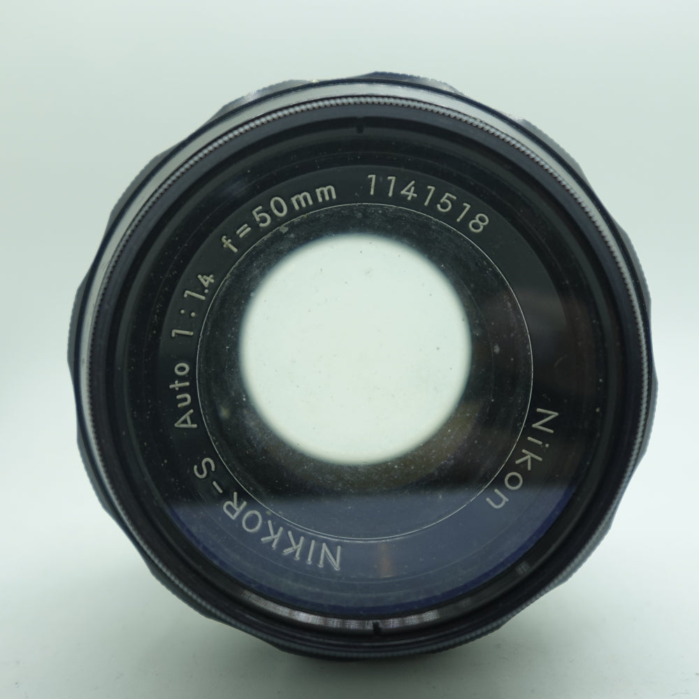 Used Nikkor-S 50mm f/1.4 Camera Lens | Black | U7