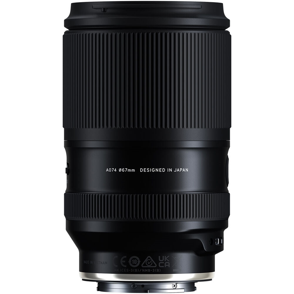 Tamron 28-300mm f/4-7.1 Di III VC VXD Lens Compatible with E Mount (Full Frame) Bundle with Tiffen Filter Set + Lens Cap Keeper + Cleaning Kit + Cleaning Cloth (5 Items)
