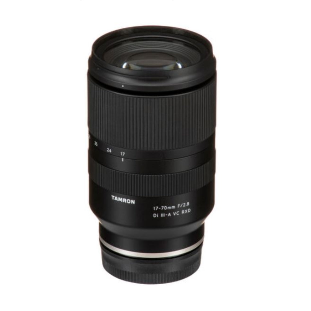 Tamron 17-70mm f/2.8 Di III-A VC RXD Lens Compatible with E Mount (APS-C) Bundle with Tiffen Filter Set + Lens Cap Keeper + Cleaning Kit + Cleaning Cloth (5 Items)