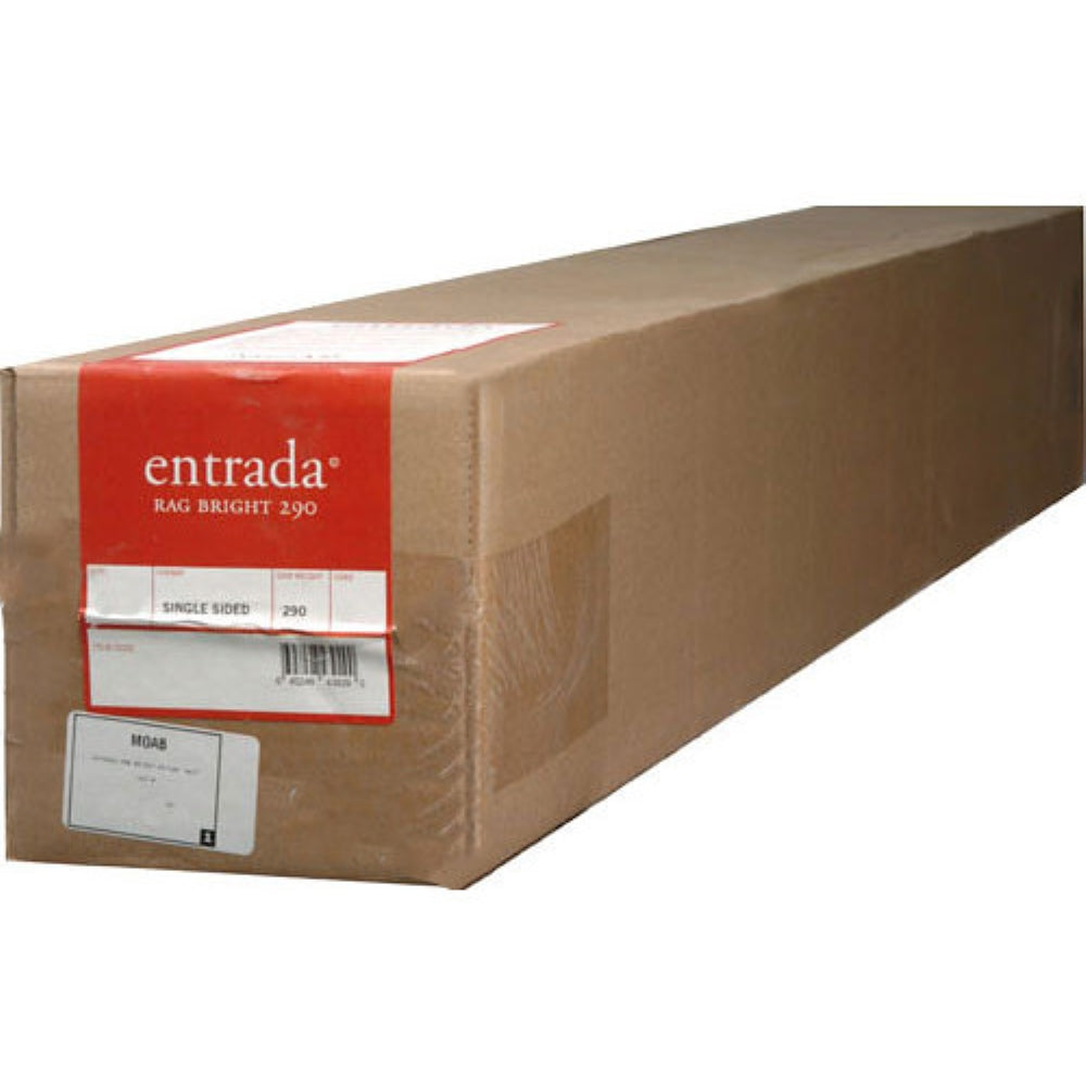 Moab Entrada Rag Bright 290 Archival Inkjet Paper | 13" x 40' Roll