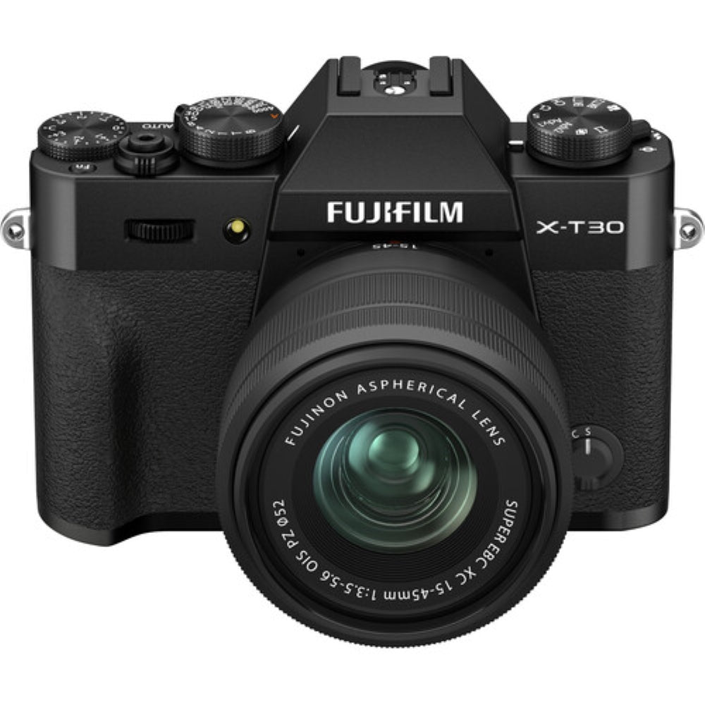 FUJIFILM X-T30 II Mirrorless Digital Camera with 15-45mm Lens | Black