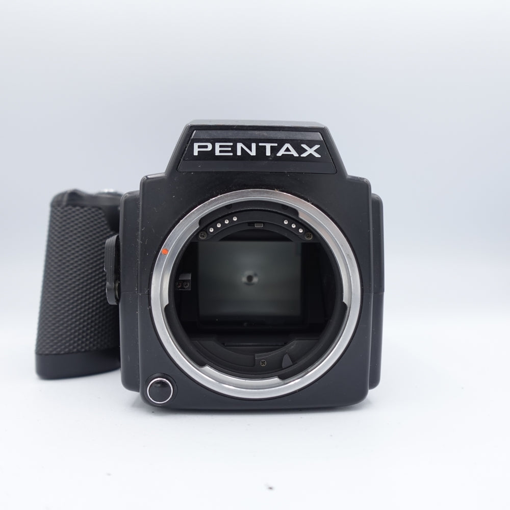 Pentax 645 フィルムマガジン 120 ＆コンタックスワインダー W-3 Contax Pentax 645 MINT] Pentax 645 Medium Format Film Camera Body