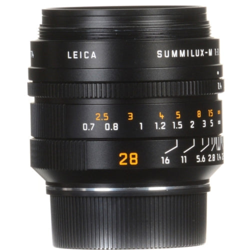 Leica Summilux-M 28mm f/1.4 ASPH. Lens | Black