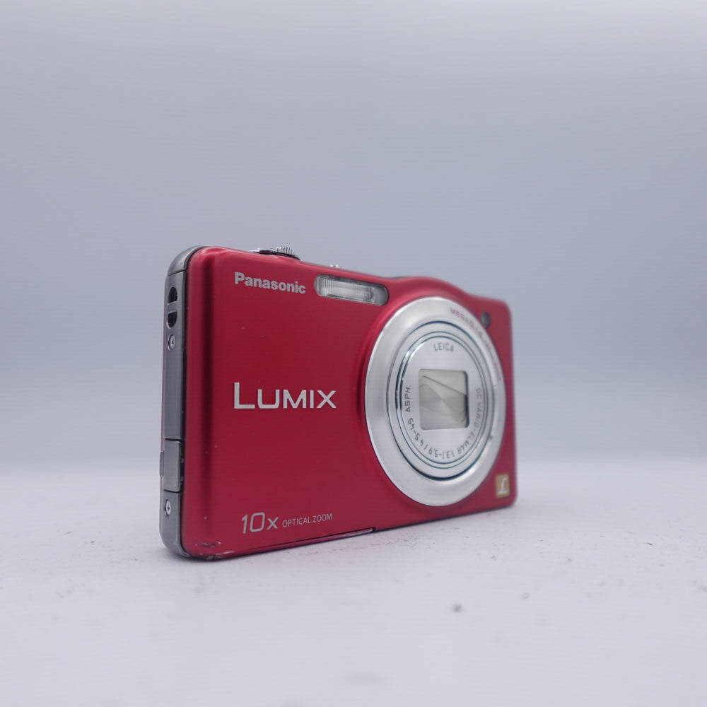 Used Panasonic Lumix DMC-SZ1 Digital Point and Shoot Camera | Red | U8