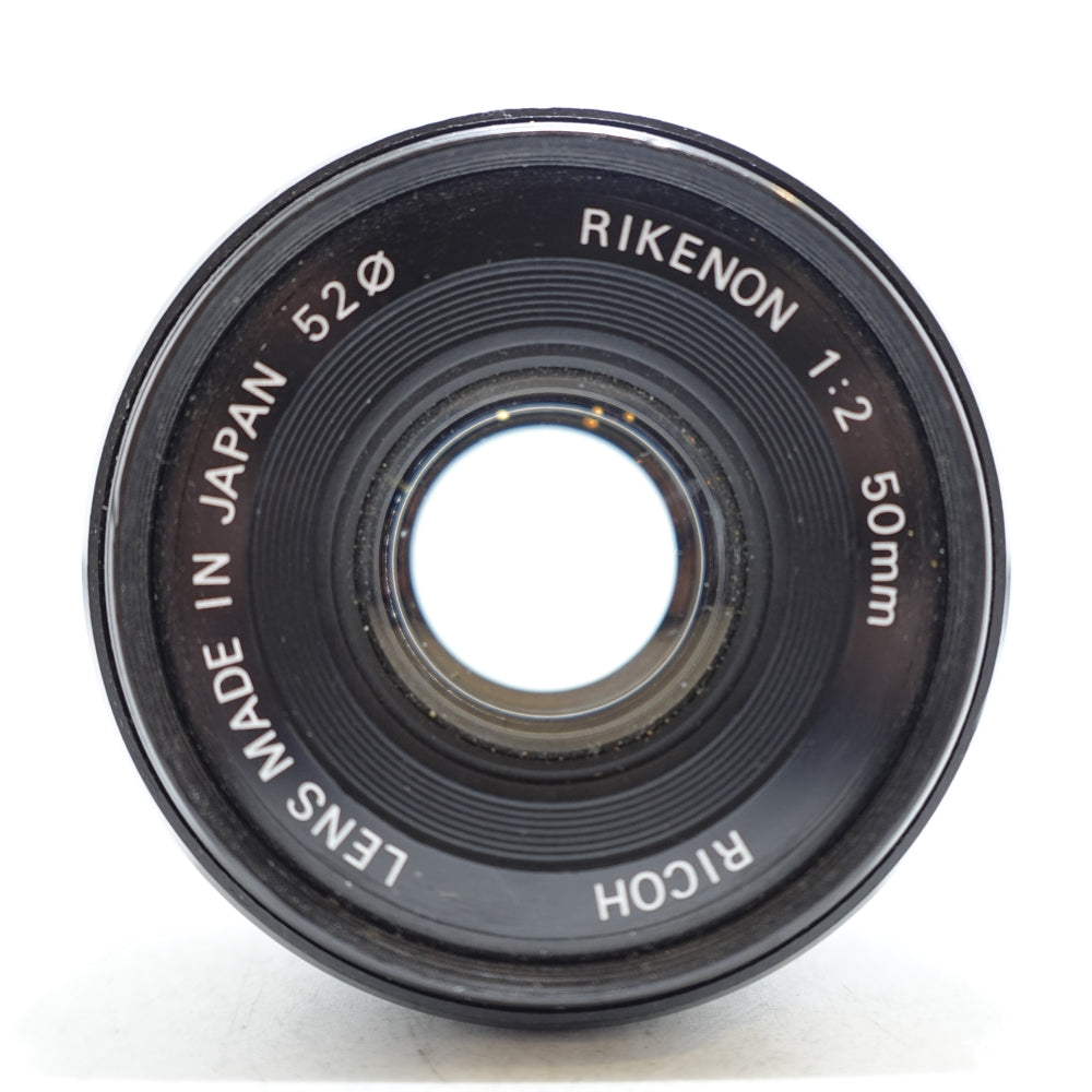 Used Ricoh Rikenon 50mm F/2 | Black | U7