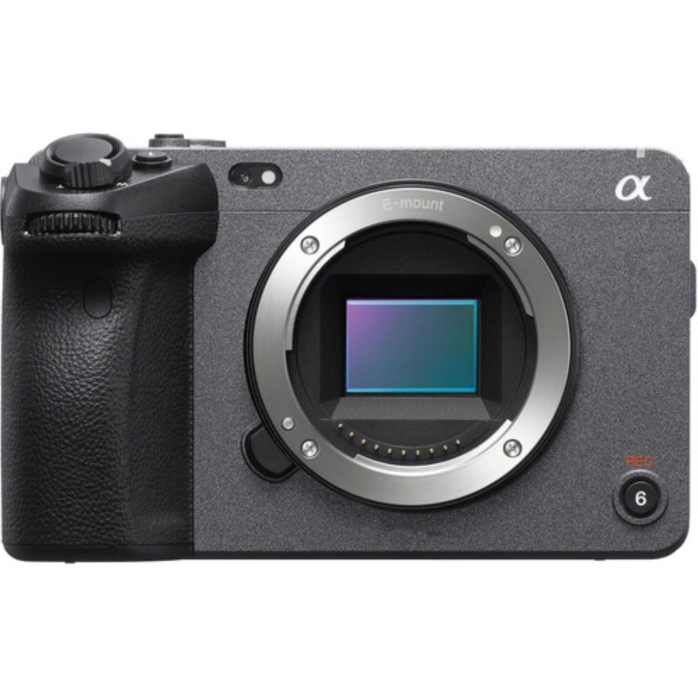 Sony FX30 Digital Cinema Camera Bundle with Sony E 11mm f/1.8 Lens + 128GB Memory Card + Battery Charger + Camera Bag + Cleaning Kit + Cleaning Cloth (11 Items)