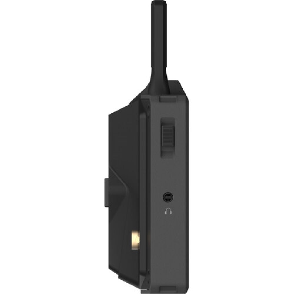 Hollyland Pyro 5 Wireless Transceiver Monitor Bundle with Headphones + HDMI Cable + Battery + Charger + Cleaning Cloth (6 Items)