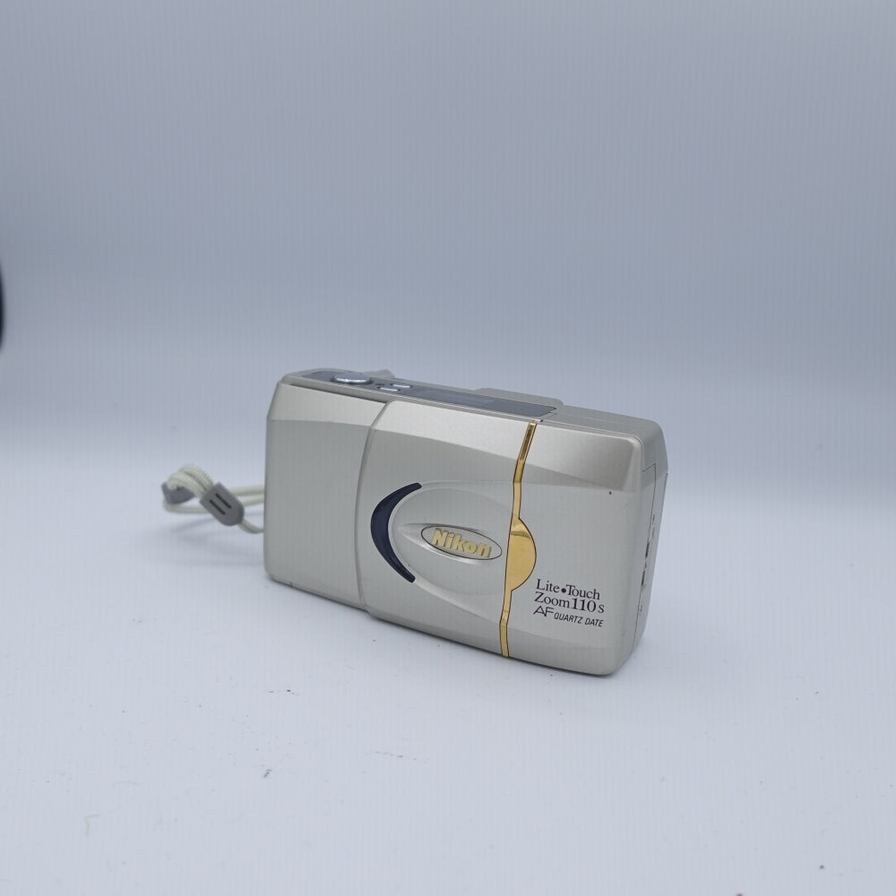 Used Nikon Lite Touch Zoom 110S AF QD 35mm Point and Shoot Camera | Silver | U9