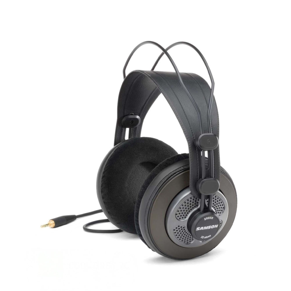 Audio-Technica AT2035 Cardioid Condenser Microphone Bundle with Audio Interface + Studio Headphones + Microphone Stand + Pop Filter + XLR Cable + Cleaning Cloth (7 Items)