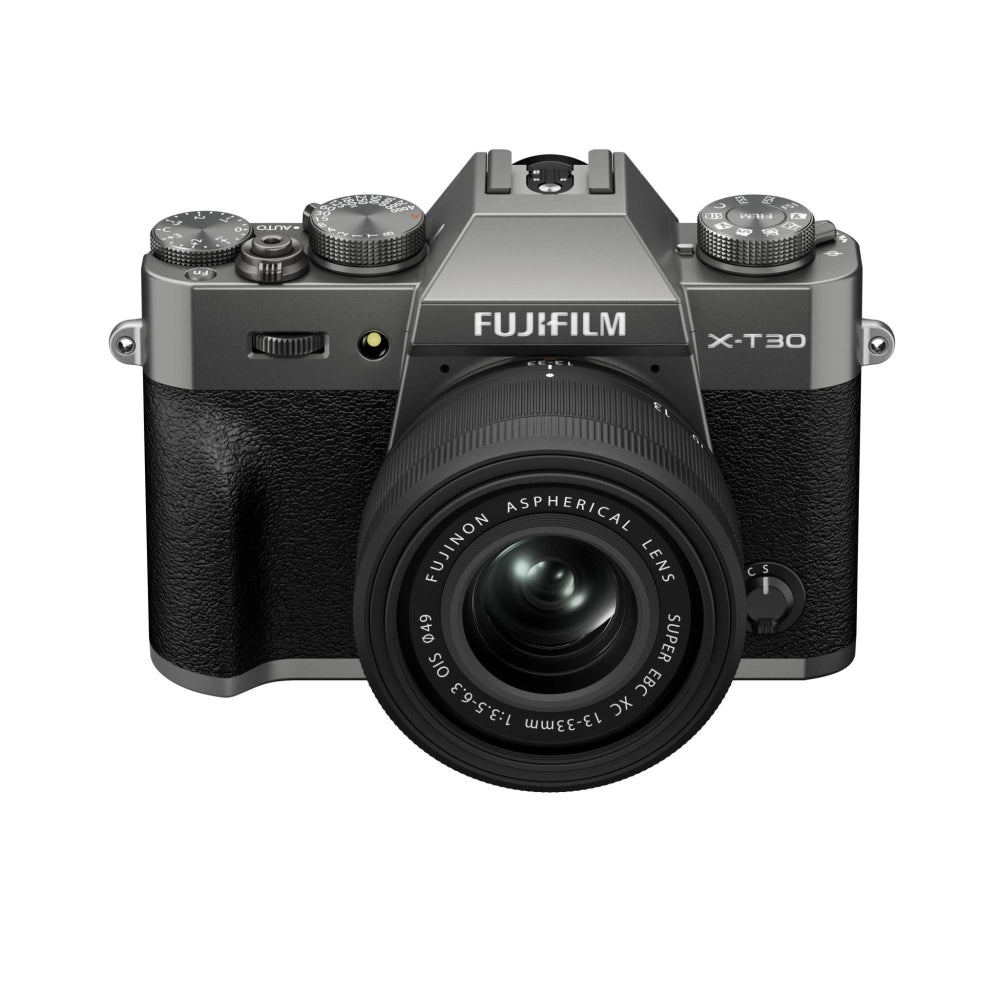 FUJIFILM X-T30 III Mirrorless Digital Camera with XC 13-33mm Lens | Charcoal Silver
