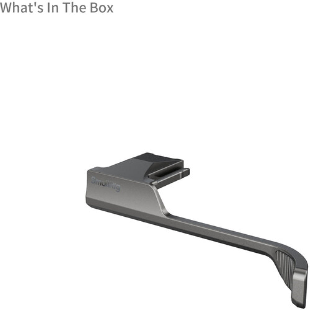 SmallRig Thumb Grip for FUJIFILM X half | Charcoal Silver