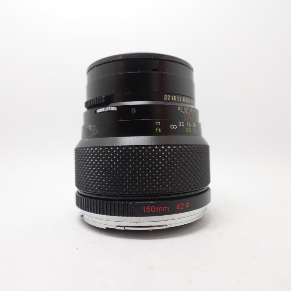 Used Bronica Zenza Zenzanon MC 150mm f/3.5 Lens | Black | U9+