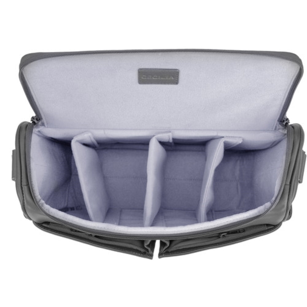 Cecilia Gallery Lambert 12L Camera Bag | Black, Leather