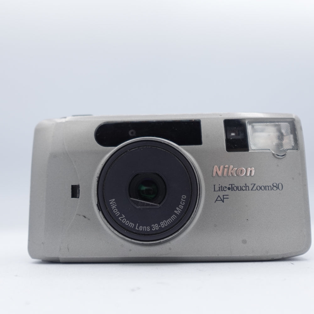 Used Nikon Lite Touch Zoom 80 AF 35mm Point and Shoot Camera | Grey | U8