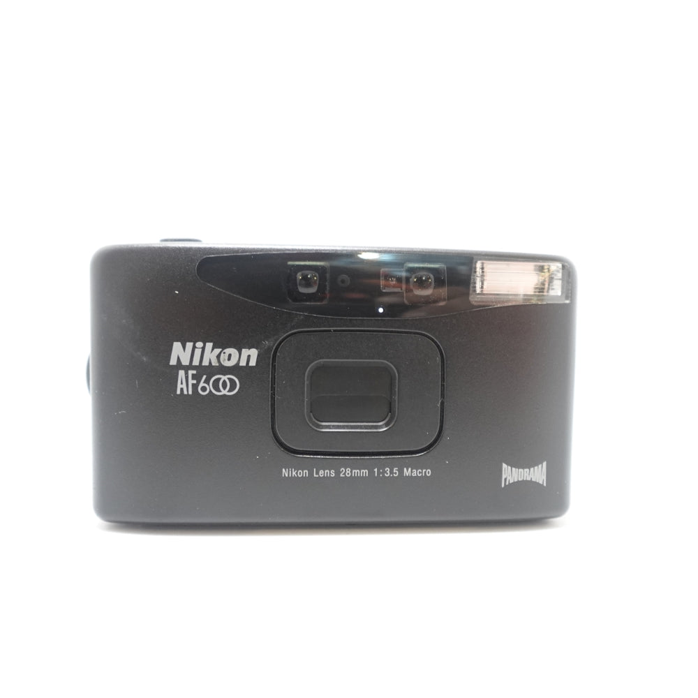 Used Nikon AF 600 35mm Point and Shoot Camera | Black | U9
