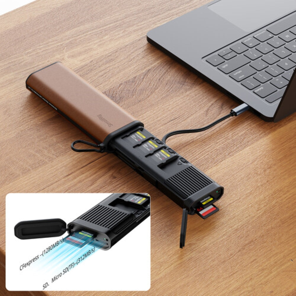SmallRig CFexpress Type A Multifunctional Card Reader and Storage Case