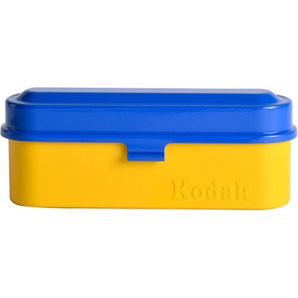 Kodak Steel 135mm Film Case | Blue Lid/Yellow Body