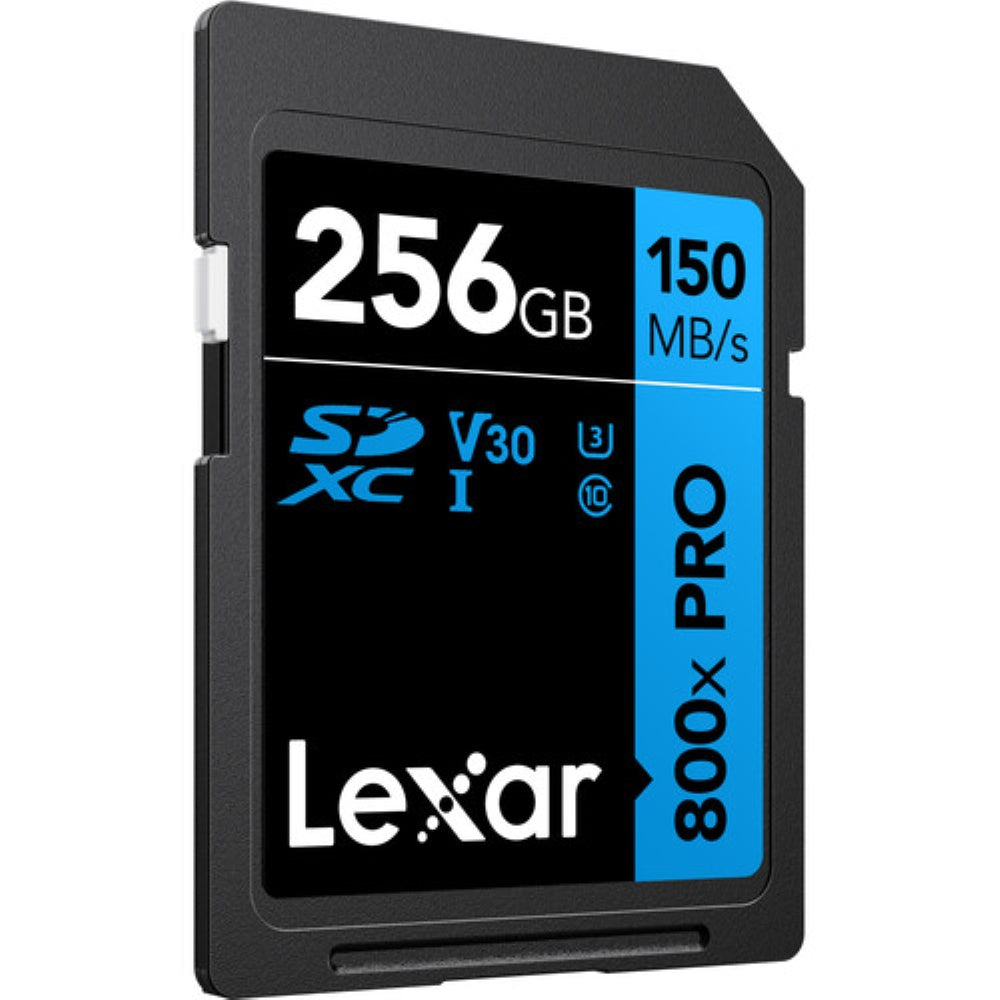 Lexar 256GB High-Performance 800x PRO UHS-I SDXC Card | BLUE Series