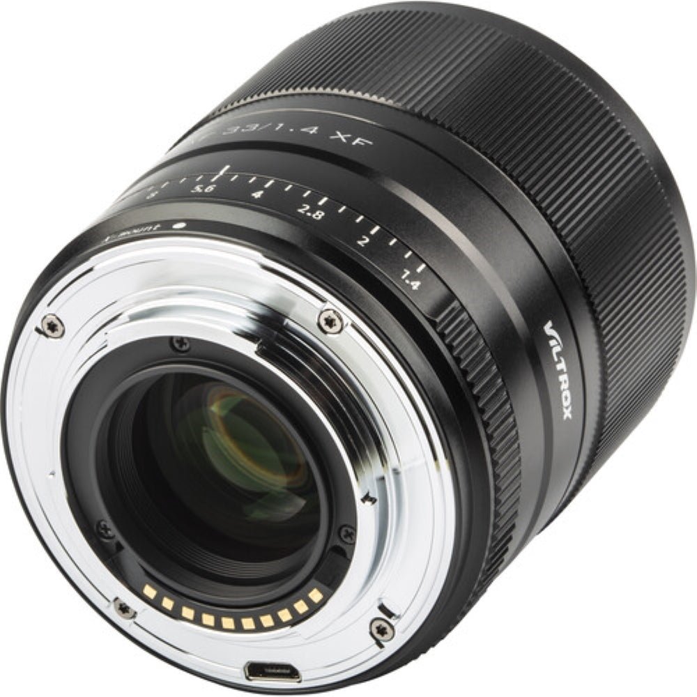 Viltrox AF 33mm f/1.4 XF Lens Compatible with FUJIFILM X (V2, Black) Bundle with UV Filter + Lens Cap Keeper + Cleaning Kit + Cleaning Cloth (5 Items)