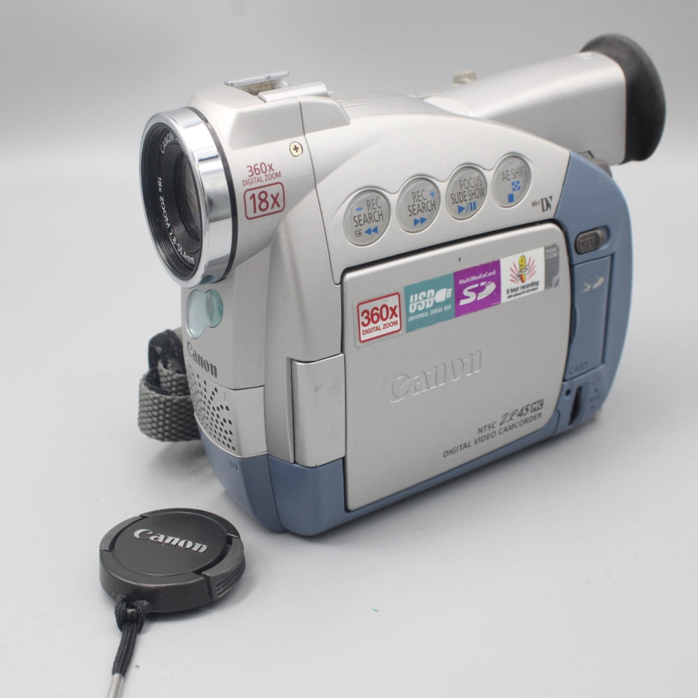Used Canon ZR45MC Mini DV Digital Camcorder