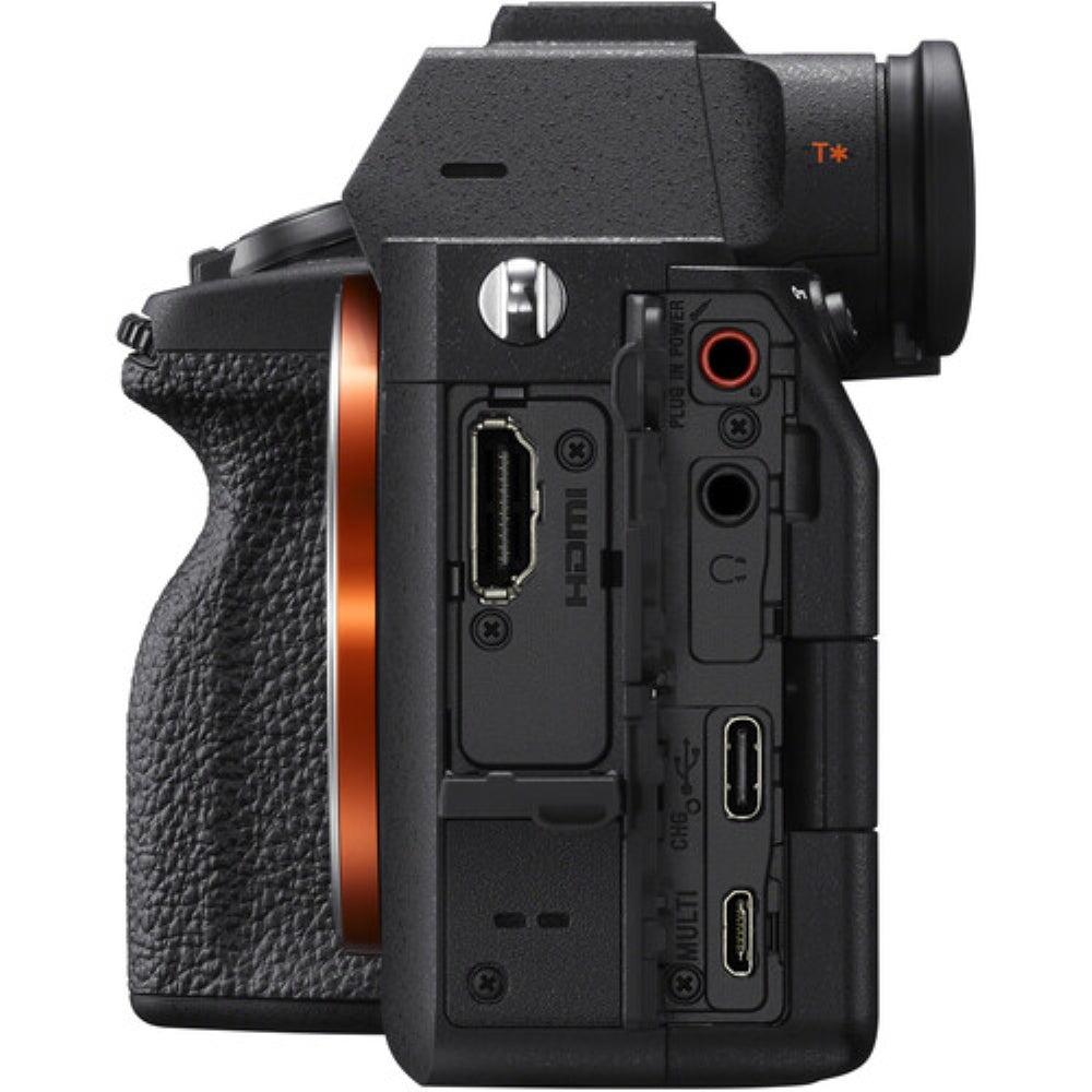 Sony Alpha a7 IV Mirrorless Camera |28-70mm Lens Bundle with 64GB Memory Card + 55mm Filter + Cap Keeper + Case + Cleaning Kit + SD Card Case + SD Reader + Cloth + Charger (11 Items)