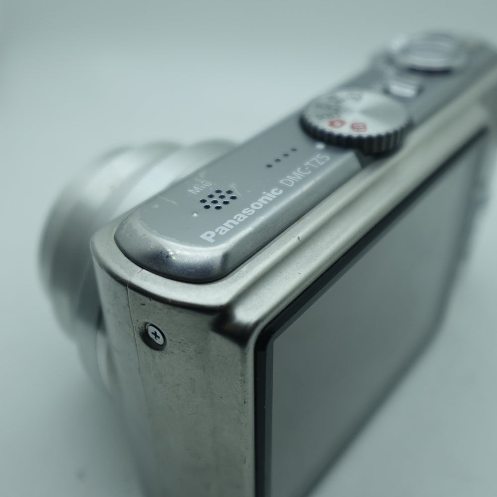 Used Panasonic Lumix DMC-TZ5 Digital Point and Shoot Camera | Silver | U8+