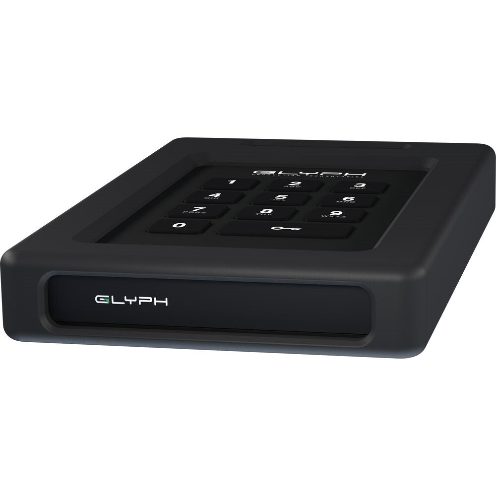 Glyph Technologies 5TB SecureDrive+ Professional External Hard Disk Drive with Keypad