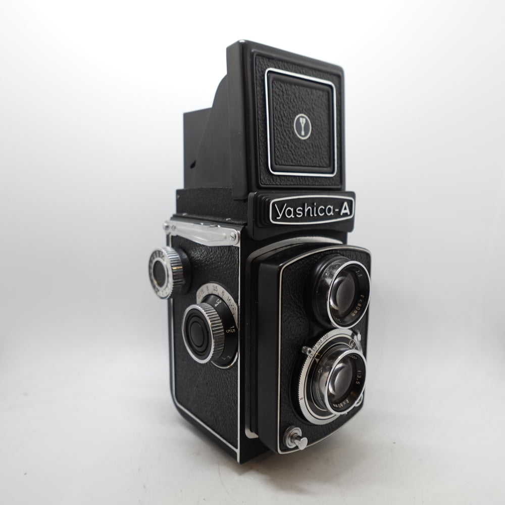 Used Yashica-A TLR Medium Format Camera | Black | U9
