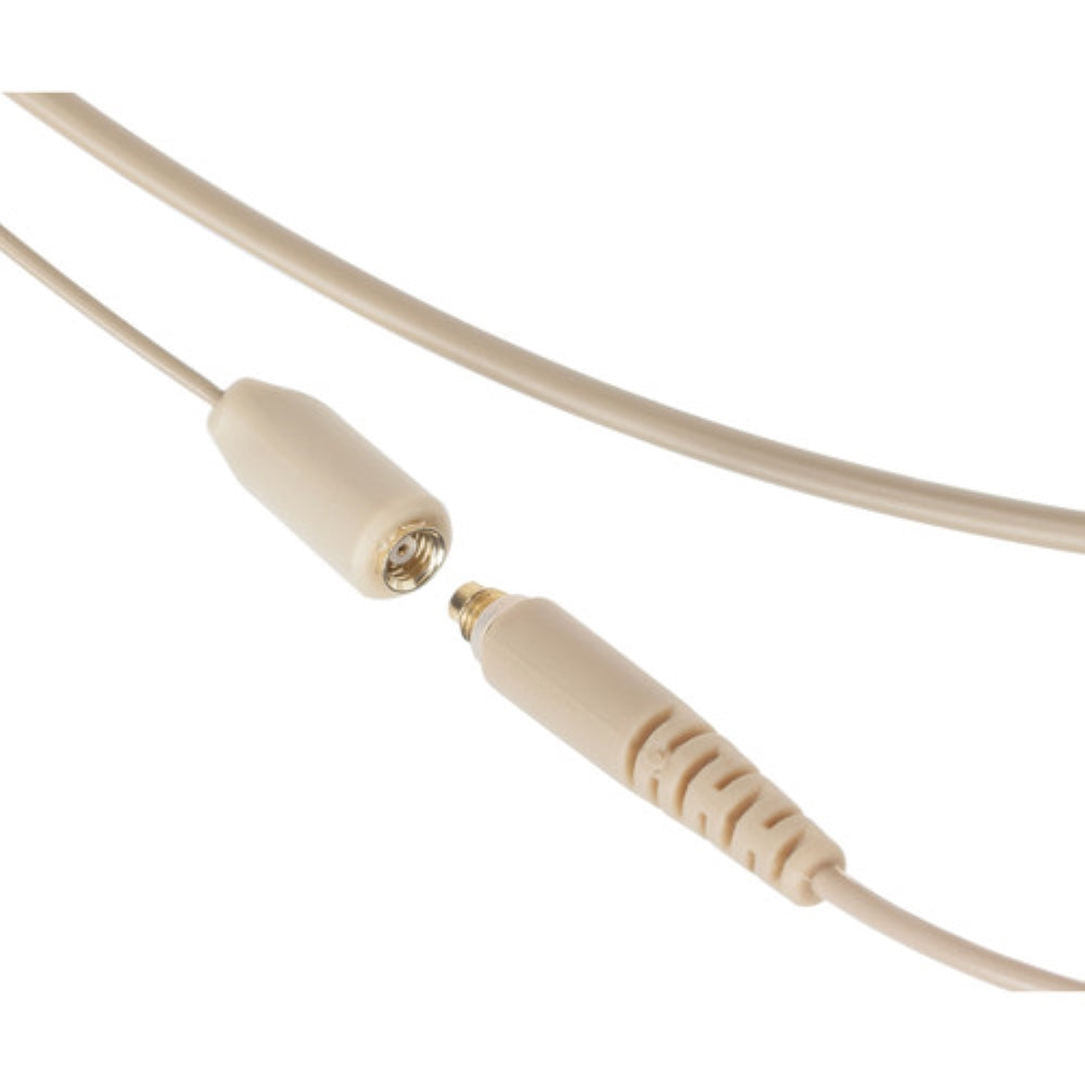 Samson DE10x Omnidirectional Miniature Headset Microphone for Wireless Transmitters | Beige with Colorful Headset Microphone Windscreens (2 Items)