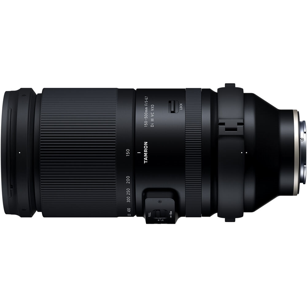 Tamron 150-500mm f/5-6.7 Di III VC VXD Lens Compatible with E Mount (Full Frame) Bundle with Tiffen Filter Set + Lens Cap Keeper + Deluxe Cleaning Kit + Cleaning Cloth (5 Items)