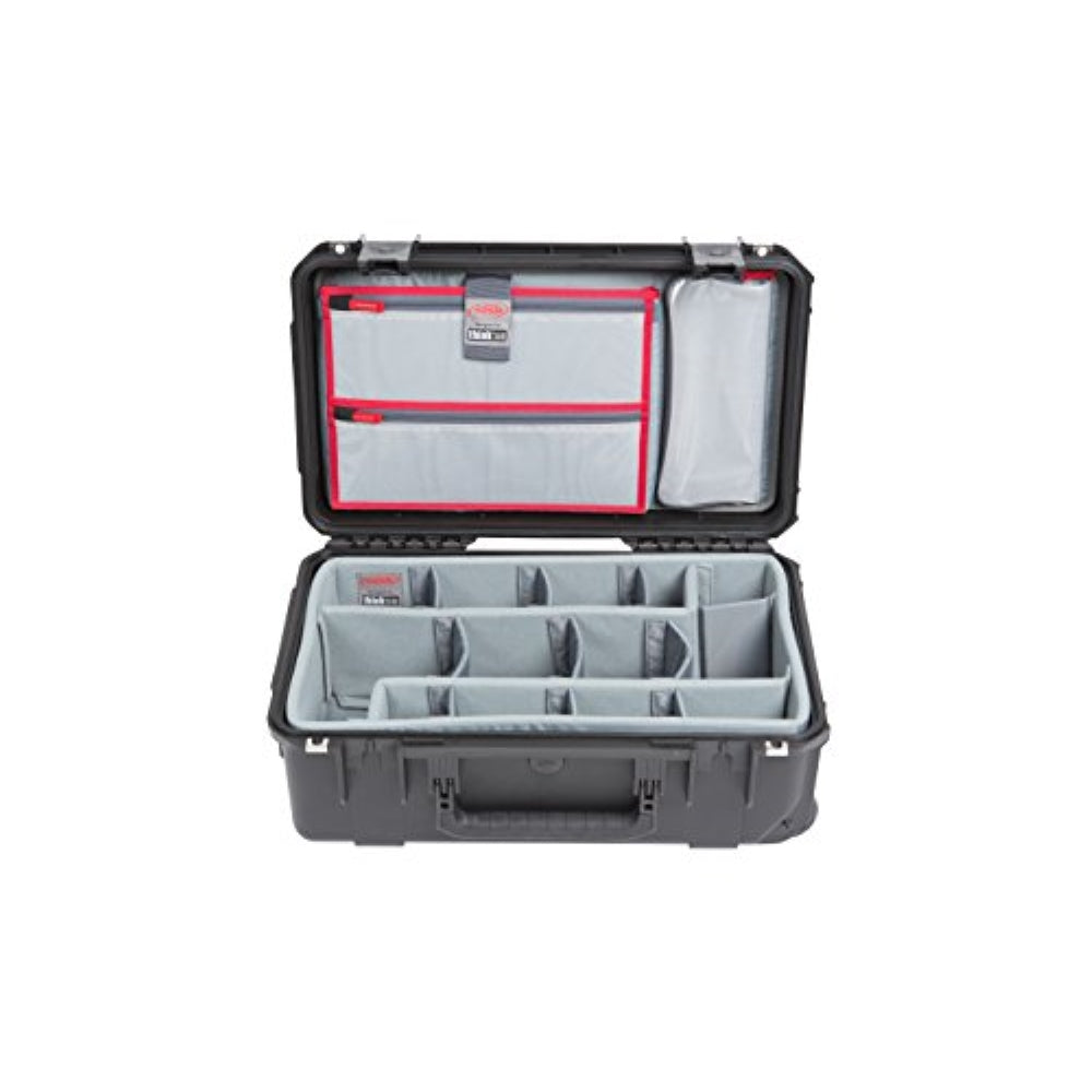 SKB iSeries 2011-7 Case with Think Tank Photo Dividers & Lid Organizer | Black