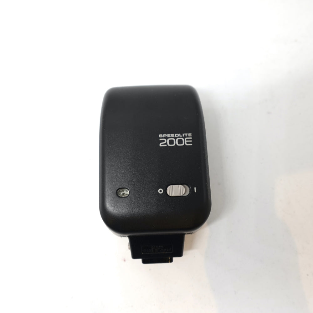 Used Canon Speedlite 200E Flash | Black | U9