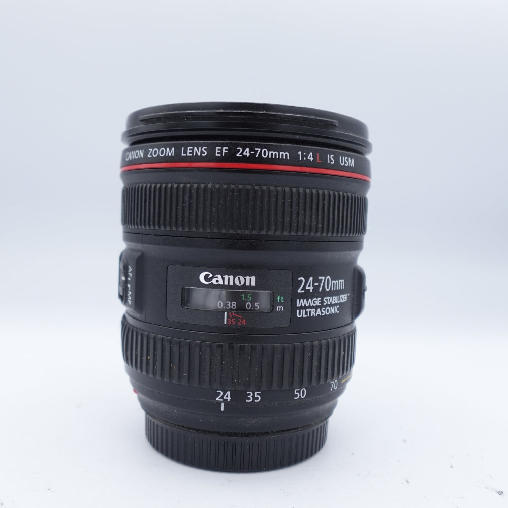 Used Canon EF 24-70mm f/4 L IS USM Zoom Lens | Black | U9