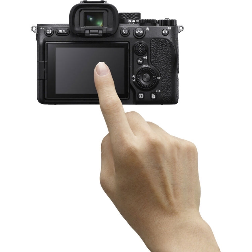 Sony a7 IV Mirrorless Camera with 28-70mm f/3.5-5.6 II Lens Bundled with 64GB Card + UV Filter + Extra Battery + Battery Charger + Deluxe Cleaning Kit - Blower, Lens Pen, Brush & Case + Camera Bag