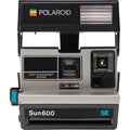 Impossible Polaroid 600 Square Instant Film Camera | Silver, Refurbished by Impossible