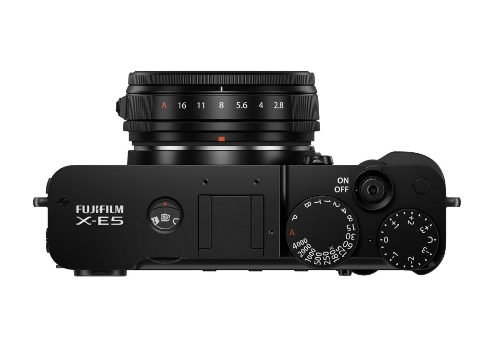 FUJIFILM X-E5 Mirrorless Camera with XF 23mm f/2.8 R WR Lens | Black
