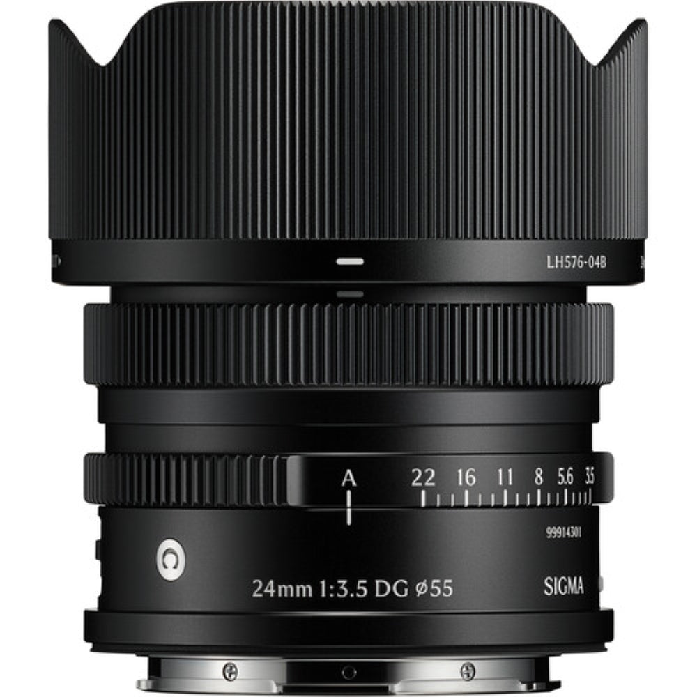 Sigma 24mm f/3.5 DG Contemporary Lens | L-Mount, Black