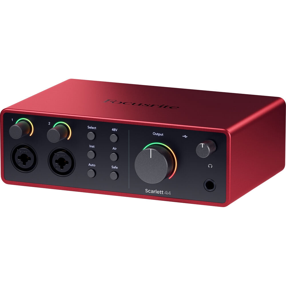 Focusrite Scarlett 4i4 USB-C Audio/MIDI Interface | 4th Generation